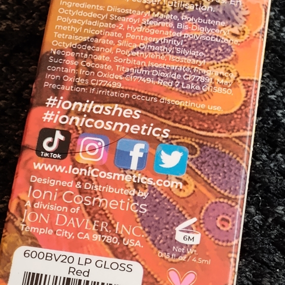 NWT!! IONI LIP PLUMPING LIPGLOSS - Picture 6 of 7